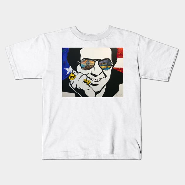 Hector Lavoe Cantante Kids T-Shirt by lilyvtattoos